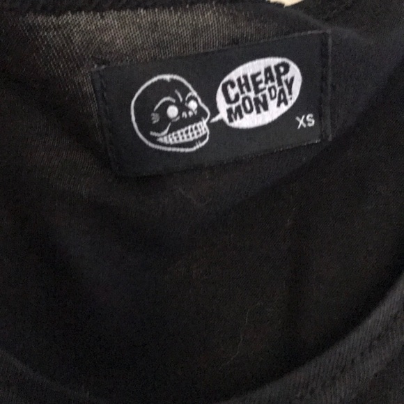 Cheap Monday black anouk cape tank - Picture 3 of 3